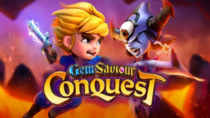 สวมบทผู้กล้าล่าอัญมณีไปกับ pgslot99 ในเกม Gem Saviour Conquest