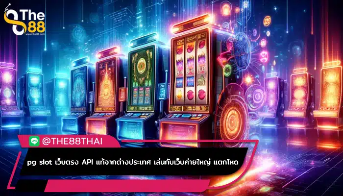 pg slot เว็บตรง API แท้จากต่างประเทศ เล่นกับเว็บค่ายใหญ่ แตกโหด