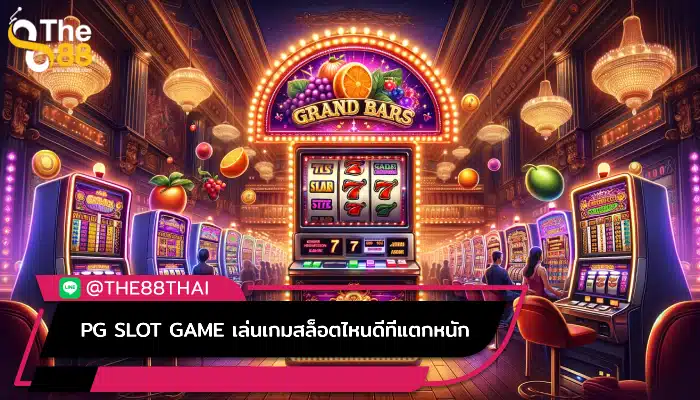 PG SLOT GAME เล่นเกมสล็อตไหนดีที่แตกหนัก