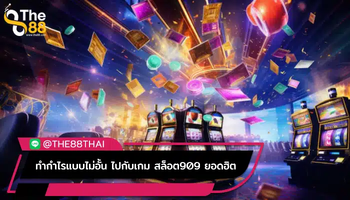 ทำกำไรแบบไม่อั้น ไปกับเกม สล็อต909 ยอดฮิต