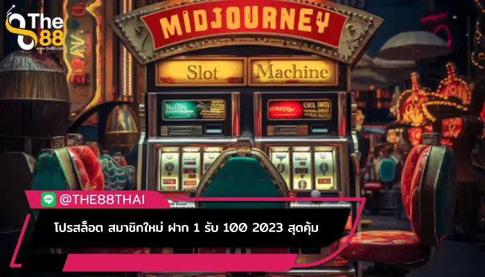 โปรสล็อต สมาชิกใหม่ ฝาก 1 รับ 100 2023 สุดคุ้ม